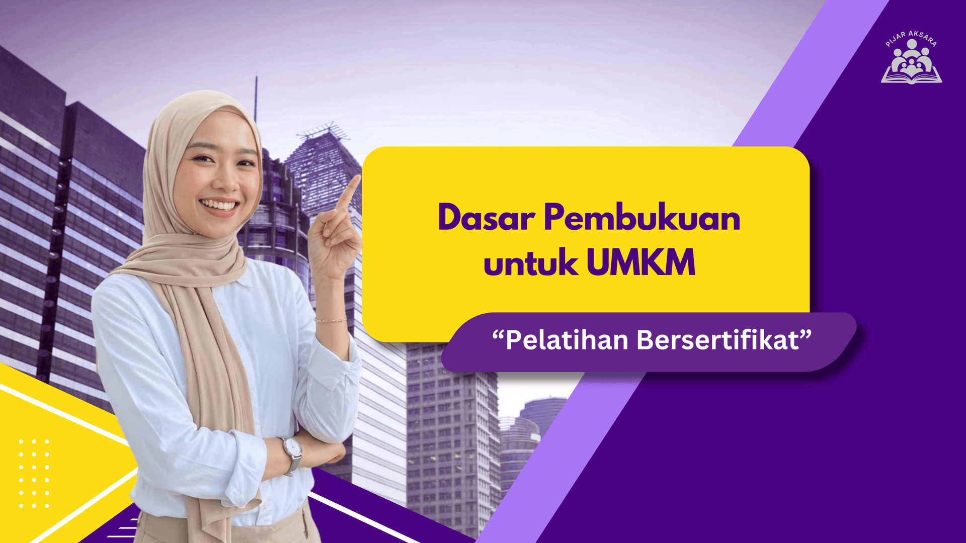 Media Brosur Kursus: Dasar Pembukuan untuk UMKM